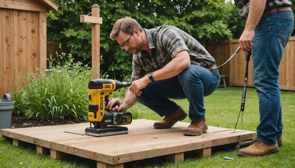 Abri de jardin : les étapes pour assurer la fixation